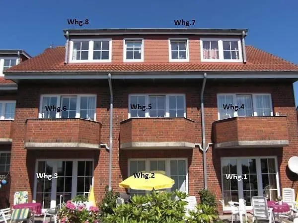 Haus Suedspitze 18 Suedspitze 18 6 - Meerblick شقة Wittdün